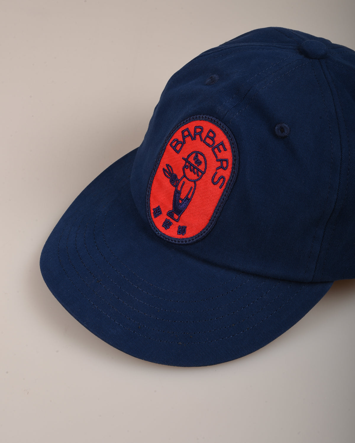 KNICKERBOCKER x PP BARBERS SOUVENIR CAP - FRENCH BLUE
