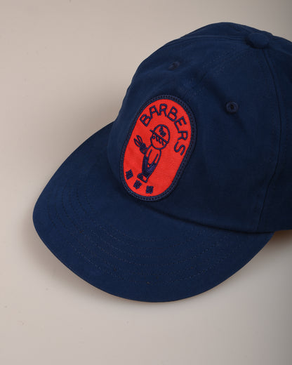 KNICKERBOCKER x PP BARBERS SOUVENIR CAP - FRENCH BLUE