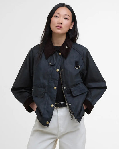 BARBOUR DUNDEE TARTAN SPEY WAXED JACKET - DUNDEE TARTAN/ ANCIENT