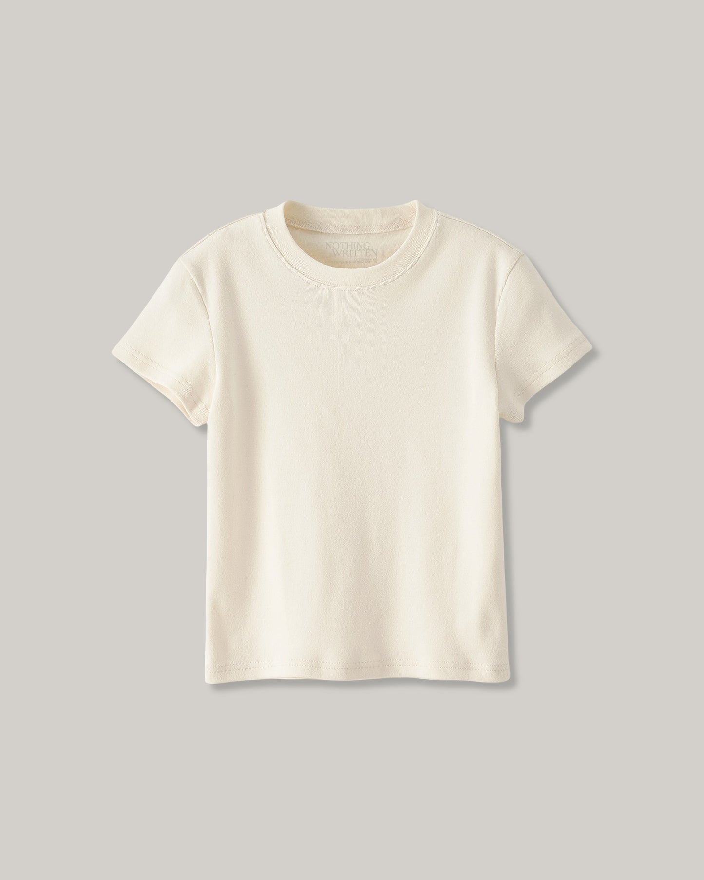 NOTHING WRITTEN 90's T-SHIRT - IVORY