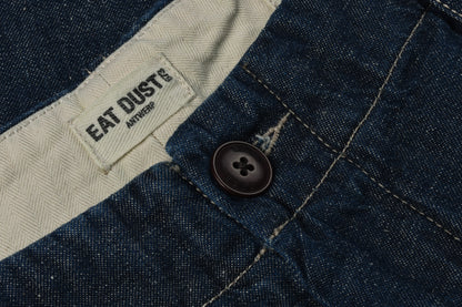 EAT DUST FRISCO CHINO HEMP DENIM - INDIGO