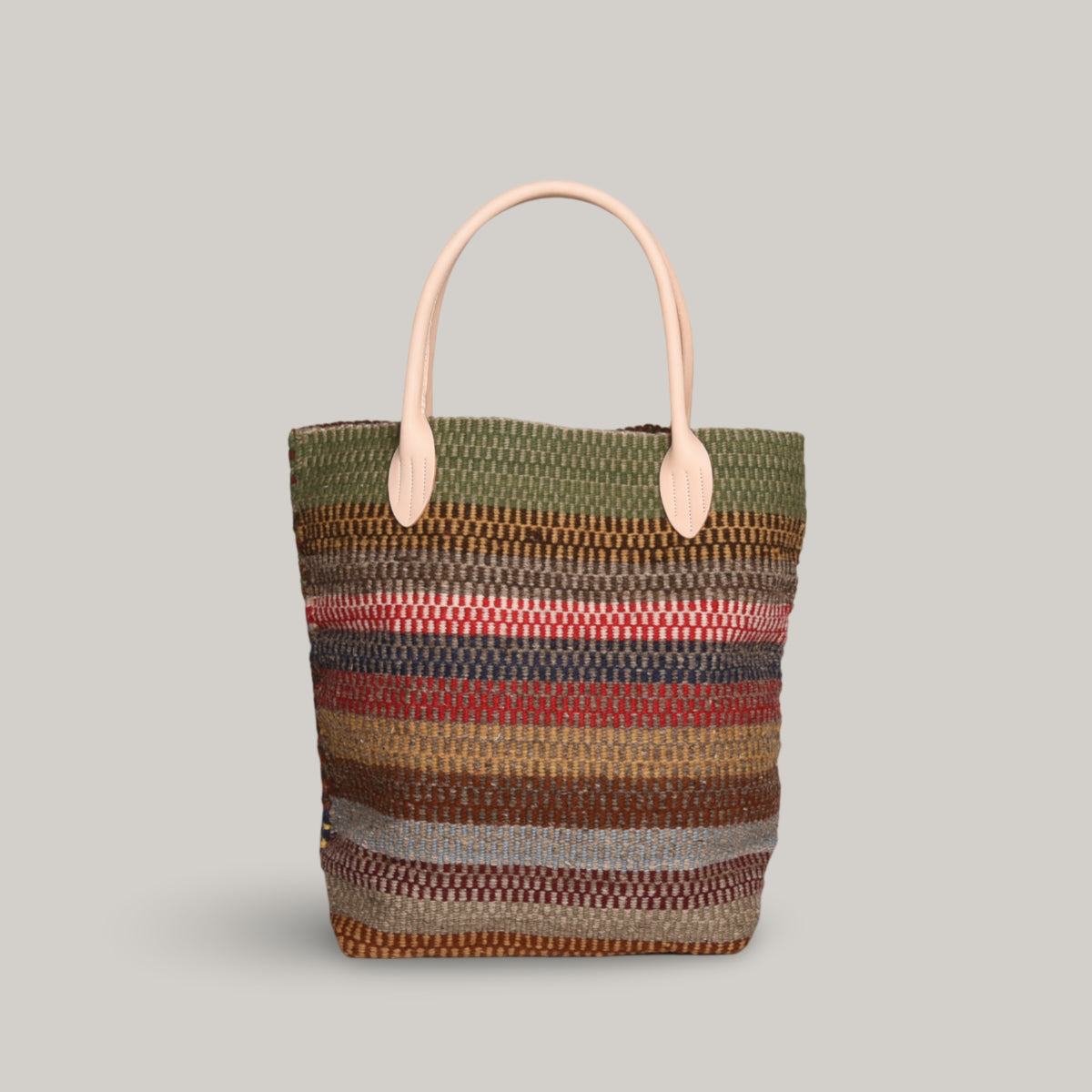 CHAMULA BLANKET TOTE - STRIPE