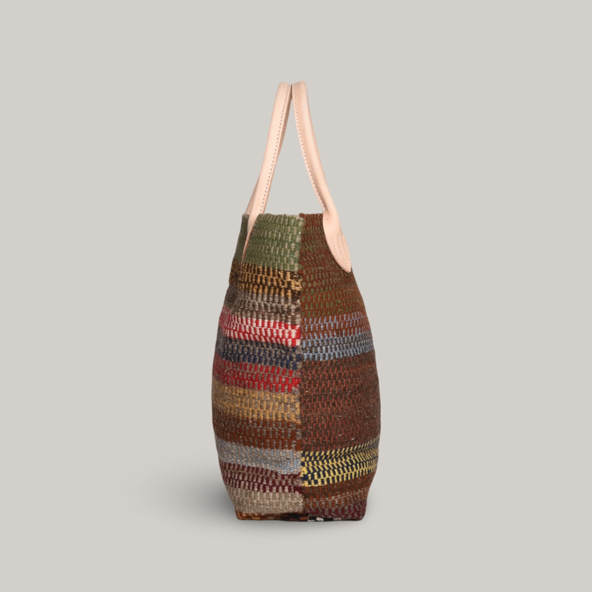 CHAMULA BLANKET TOTE - STRIPE