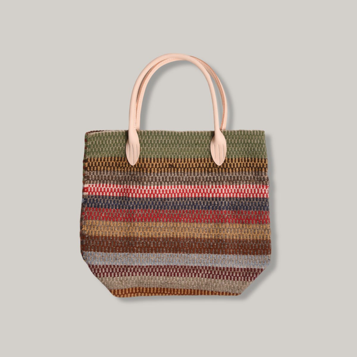 CHAMULA BLANKET TOTE - STRIPE