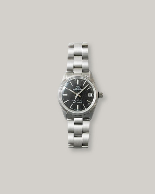 VAGUE WATCH CO. EVERY-ONE DATE - BLACK