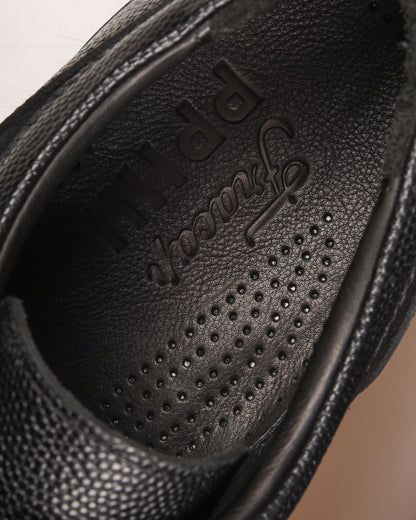 FRACAP EXPLORER G202 SHOE - BLACK ARANCIA/ CALF SUEDE