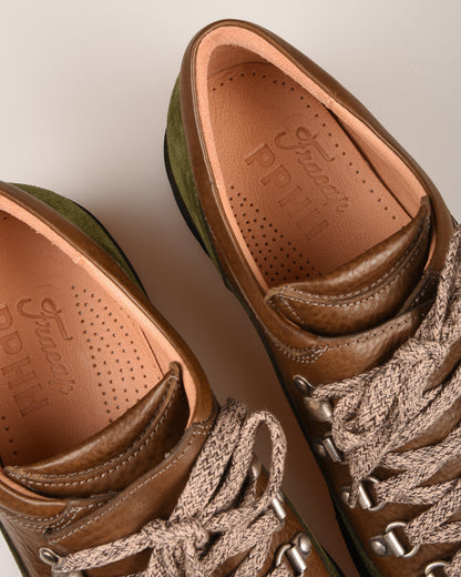 FRACAP MA187 SHOE - OLIVE / SUEDE
