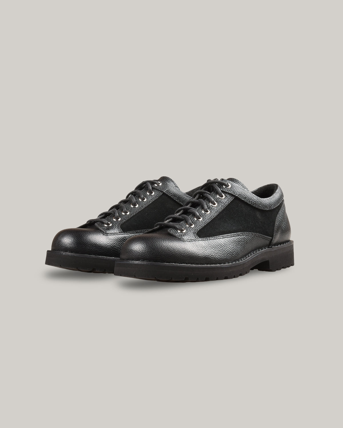 FRACAP EXPLORER G202 SHOE - BLACK ARANCIA/ CALF SUEDE