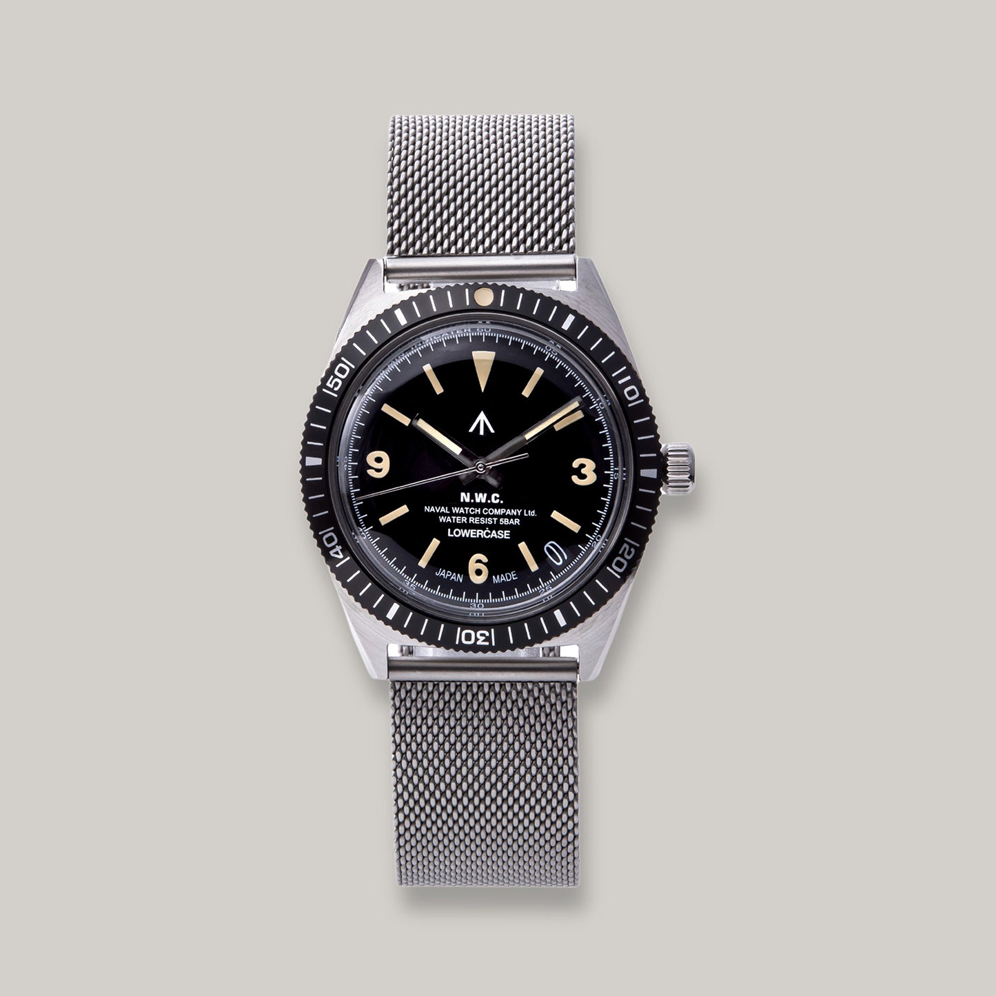 Naval Watch Co. FRXB001 Mesh Strap - Black