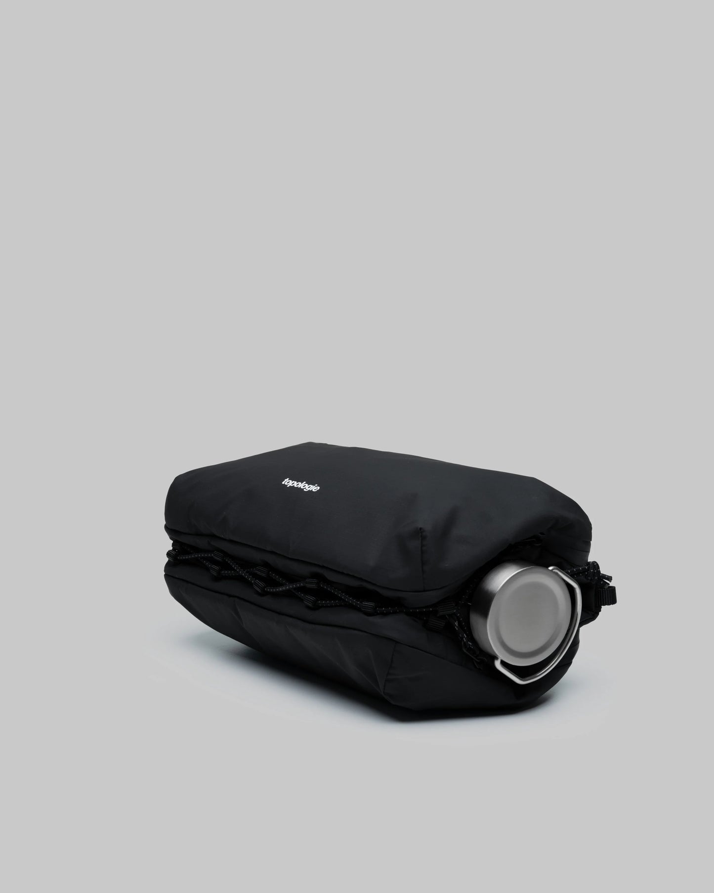 TOPOLOGIE BOTTLE SACOCHE LARGE BLACK RIPSTOP DRY