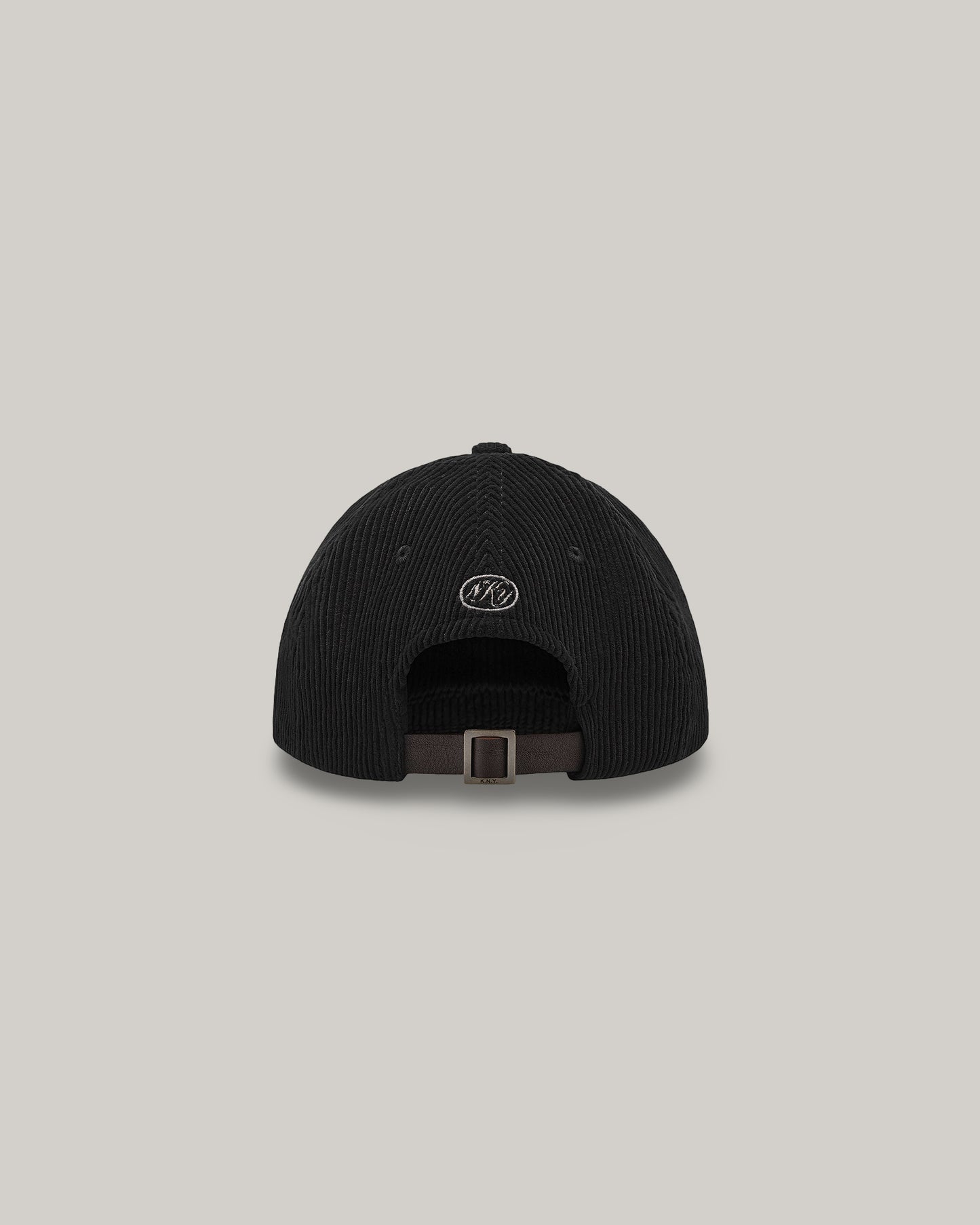 KNICKERBOCKER STADIUM CORDUROY CAP - BLACK
