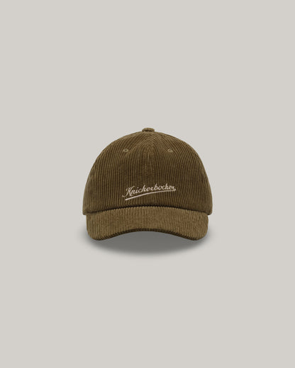 KNICKERBOCKER STADIUM CORDUROY CAP - MOSS