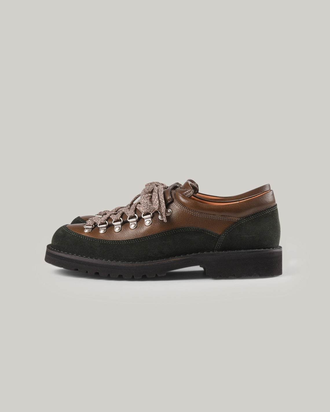 FRACAP MA187 SHOE - OLIVE / SUEDE