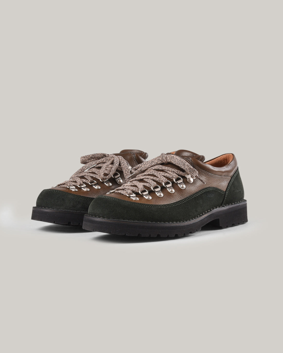 FRACAP MA187 SHOE - OLIVE / SUEDE