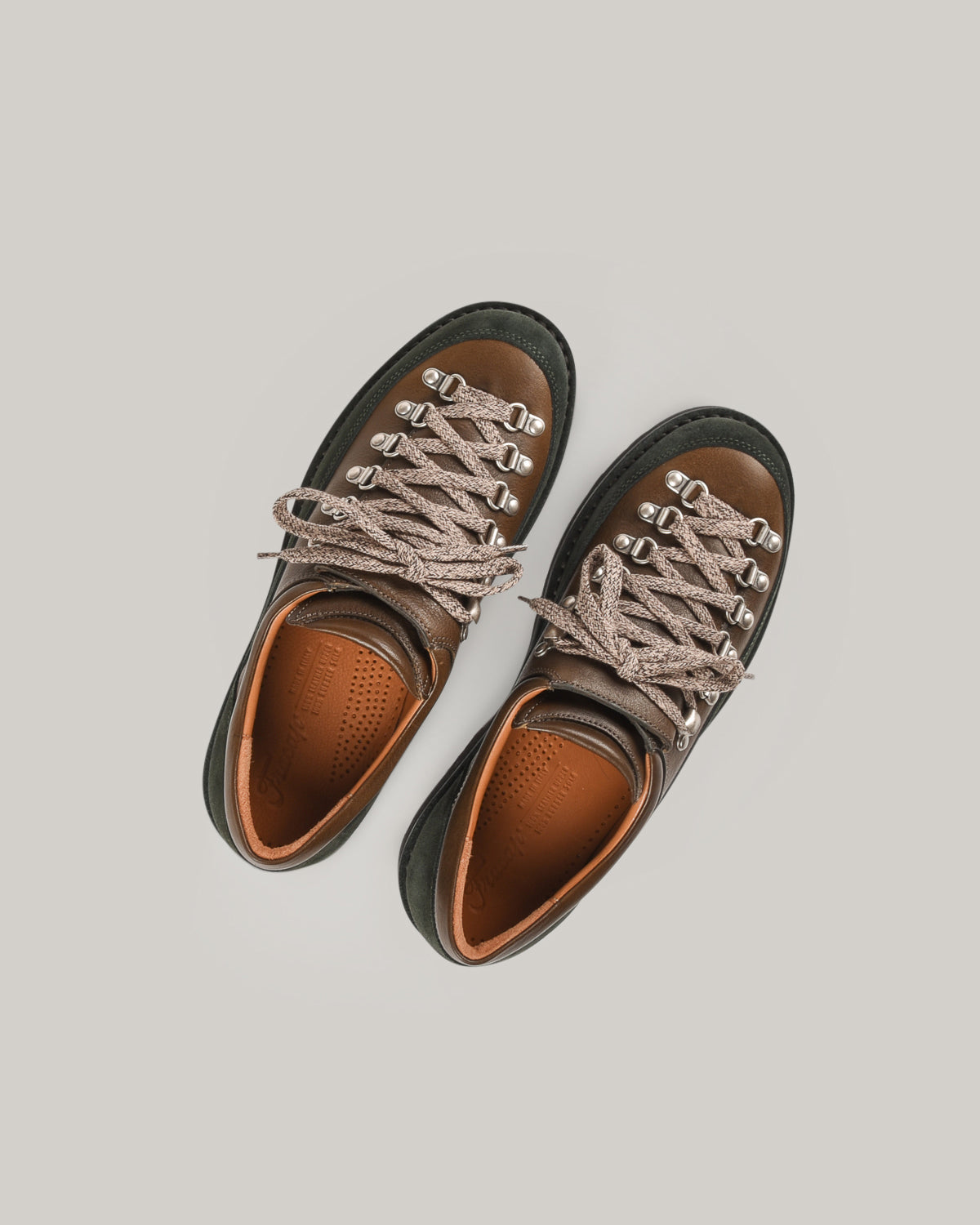 FRACAP MA187 SHOE - OLIVE / SUEDE