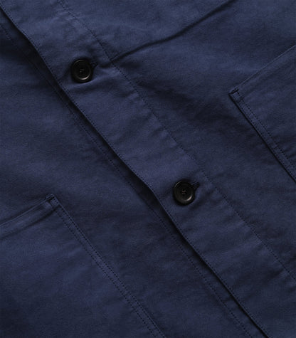 KNICKERBOCKER FRENCH MOLESKIN JACKET - FRENCH BLUE