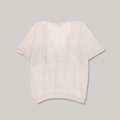 11.11 WOMEN'S TOP - ECRU