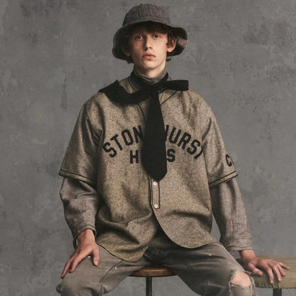 H.W. DOG & CO. LINEN FATIGUE HAT - LIGHT GREY