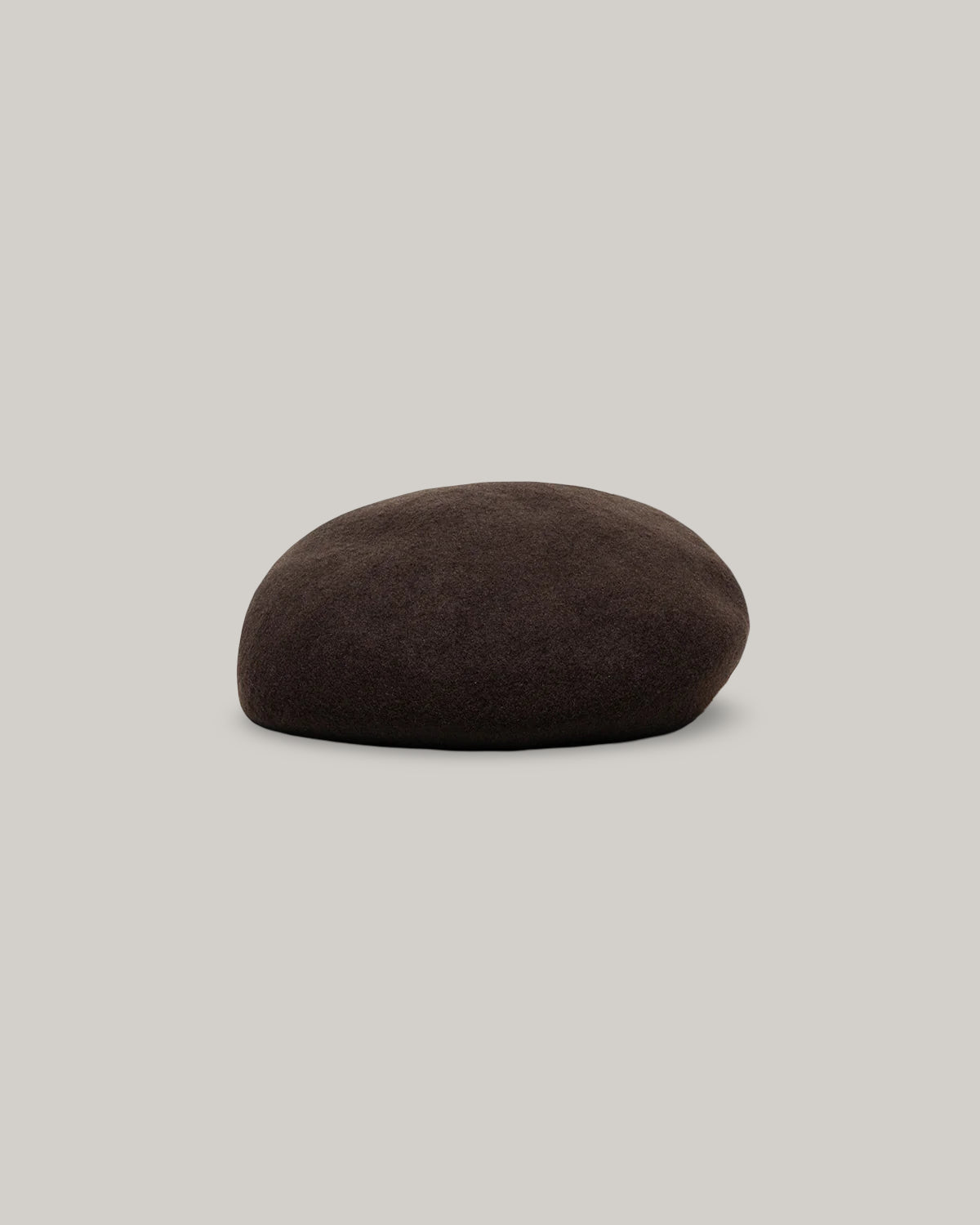 H.W. DOG & CO.  BASIC BERET - BROWN