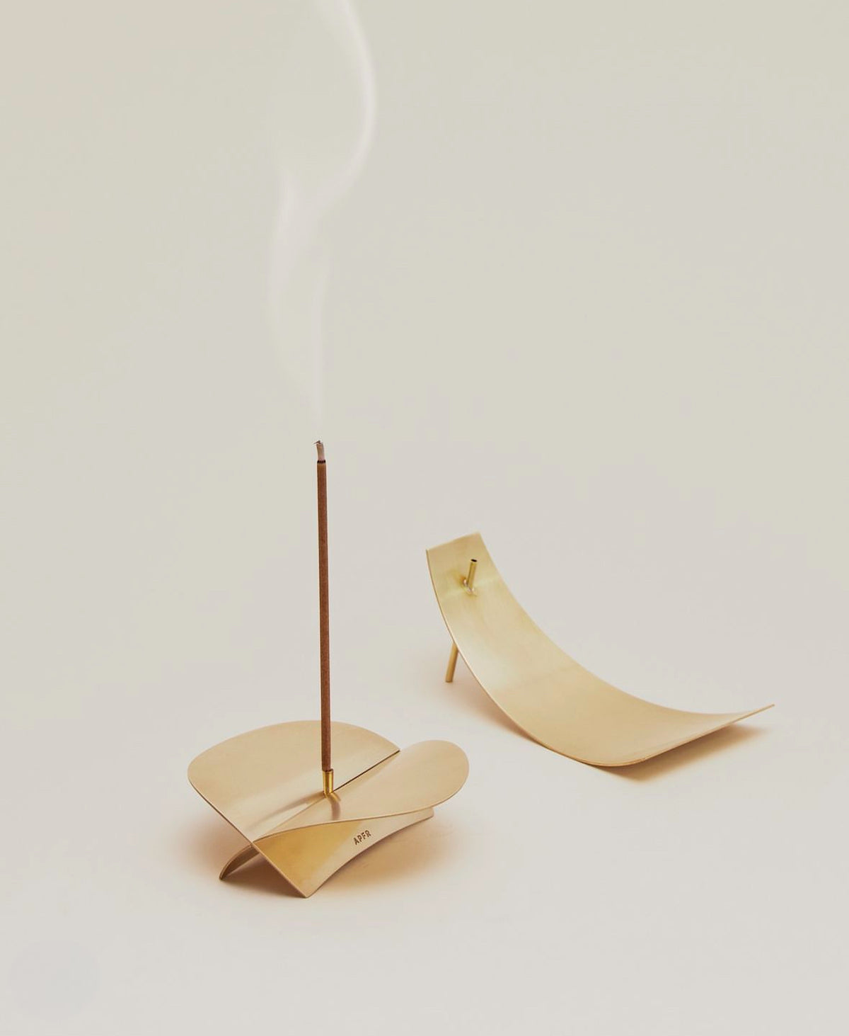 APFR FRAGRANCE BRASS INCENSE STAND