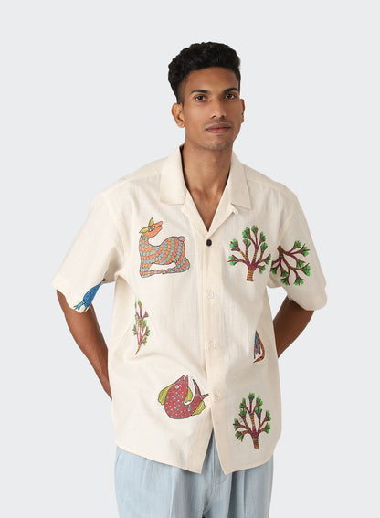 KARDO RONEN SS SHIRT - GOND02 NATURAL