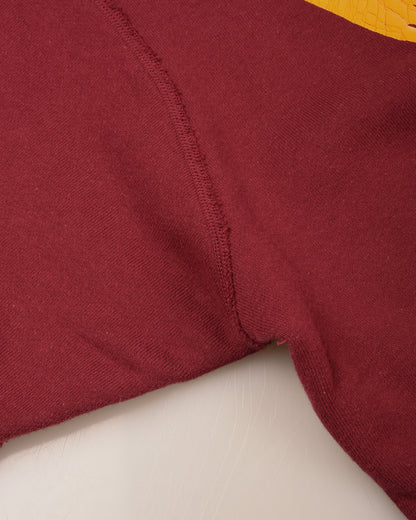 WHITESVILLE MASSACHUSETTS S/S SWEAT W/ PRINT - WINE