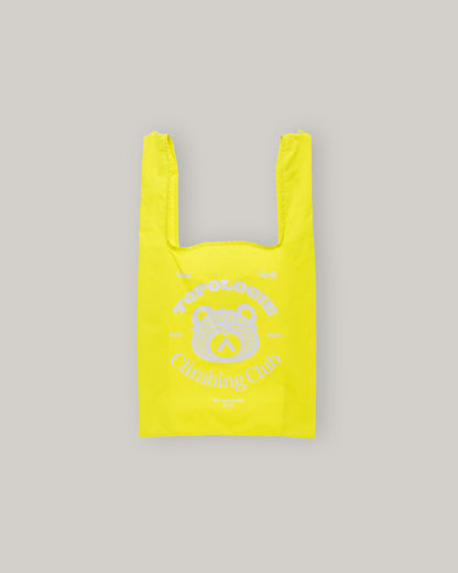 TOPOLOGIE KONBINI BAG NEON YELLOW PAPERY