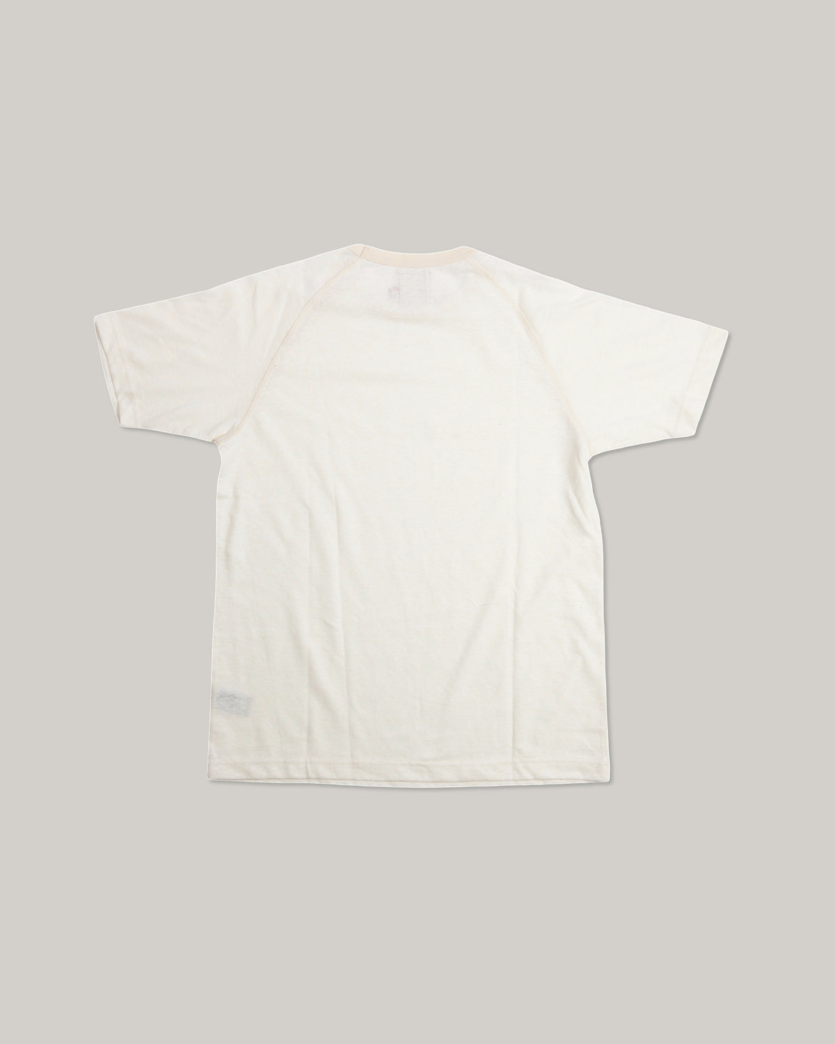 HEIMAT RAGLAN COTTON/HEMP T-SHIRT - SEASHELL