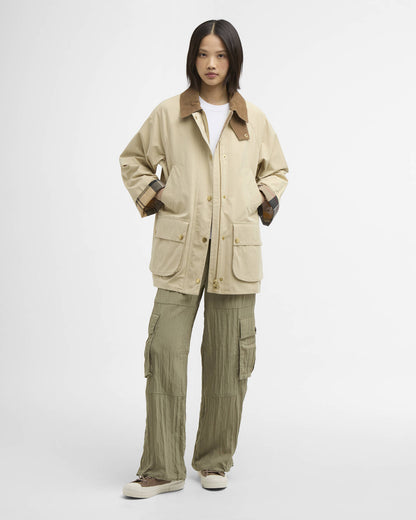 BARBOUR GLYNIS CASUAL JACKET - PALE KHAKI