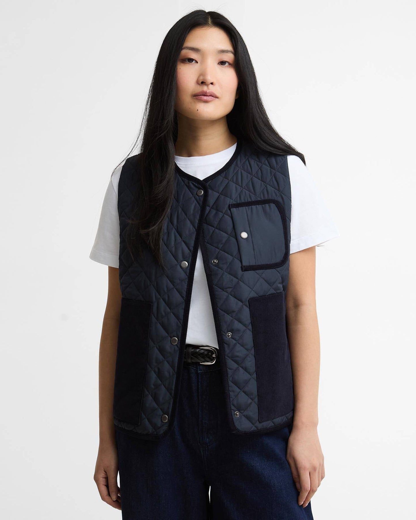 BARBOUR THULBY GILET - DARK NAVY
