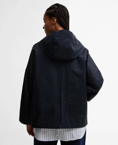 BARBOUR KINGSWOOD SHOWERPROOF JACKET - DARK NAVY/ NAVY GINGHAM
