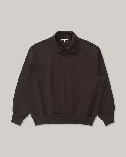 LADY WHITE CO. LAYERED 1/4 ZIP - PEWTER