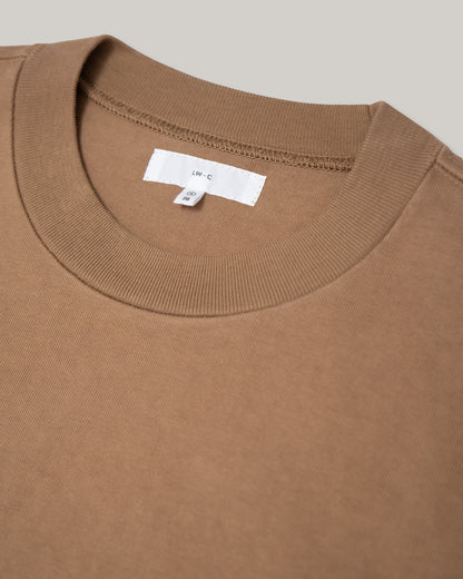 LADY WHITE CO. RUGBY T-SHIRT - CASHEW