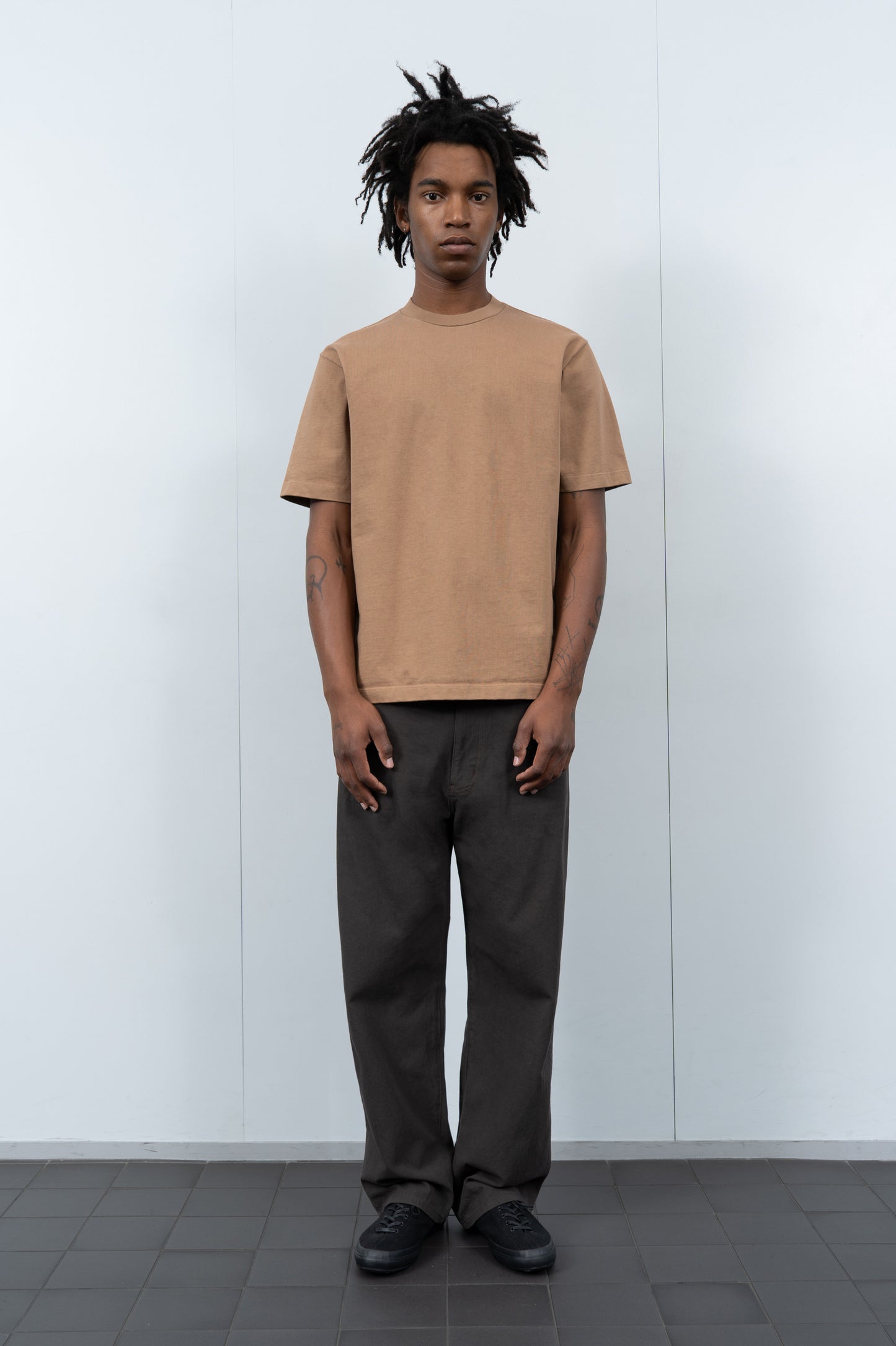 LADY WHITE CO. RUGBY T-SHIRT - CASHEW