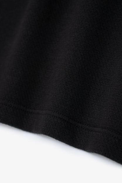 LADY WHITE CO. MESH T-SHIRT - BLACK