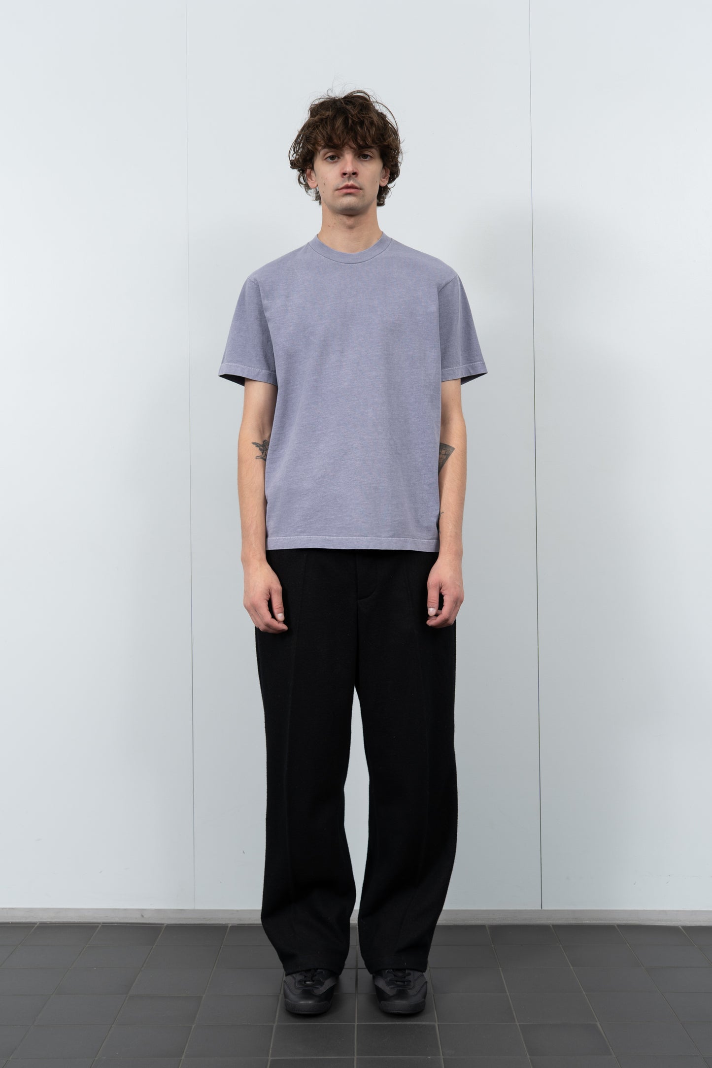 LADY WHITE CO. MUNICIPAL TEE - LILAC GREY