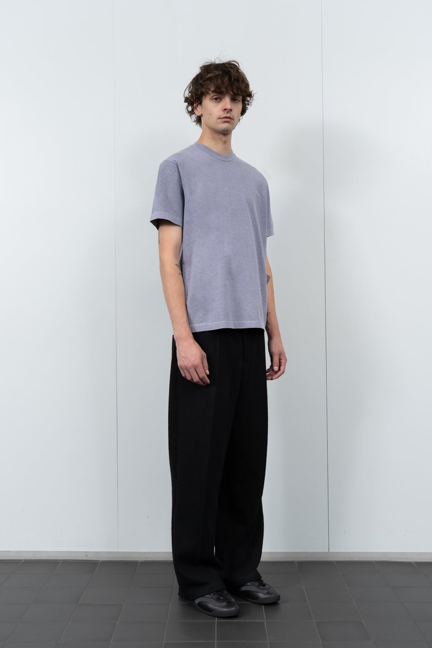 LADY WHITE CO. MUNICIPAL TEE - LILAC GREY