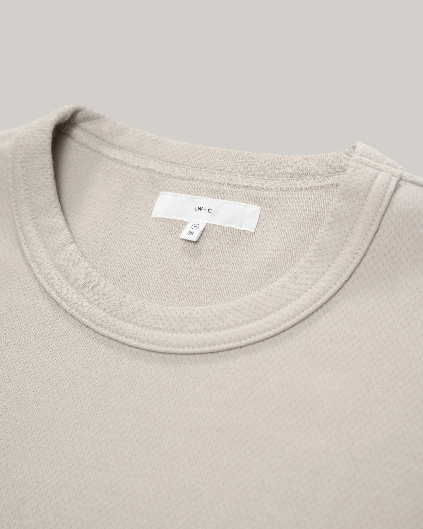 LADY WHITE CO. MESH T-SHIRT - OAK GREY