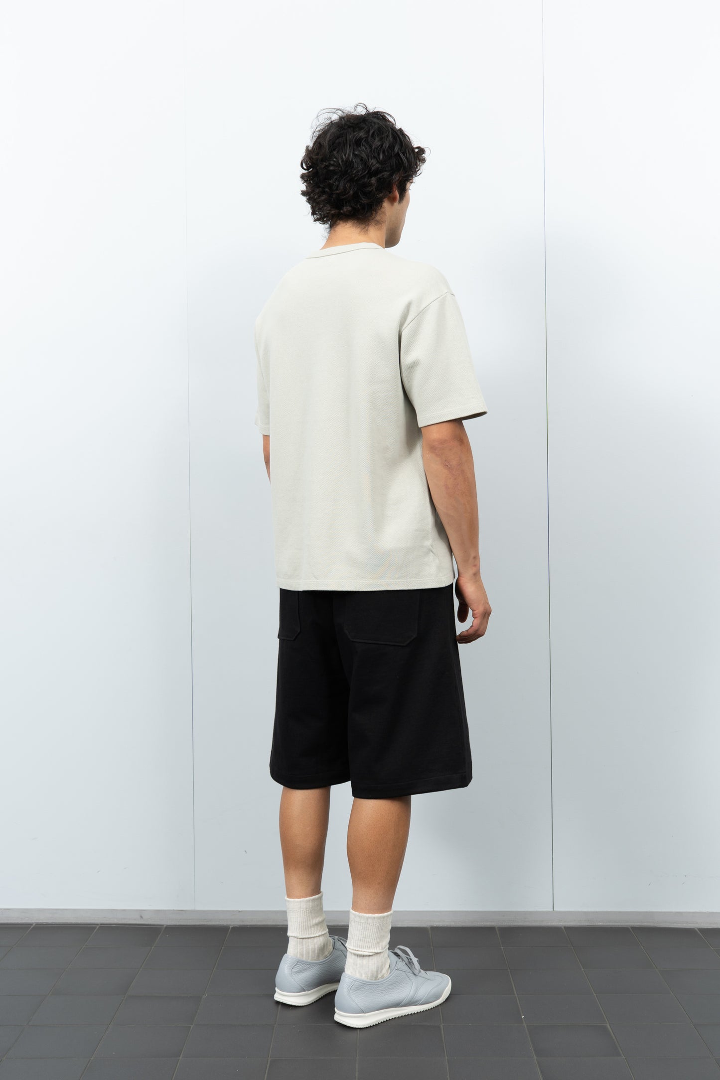 LADY WHITE CO. MESH T-SHIRT - SWISS NATURAL