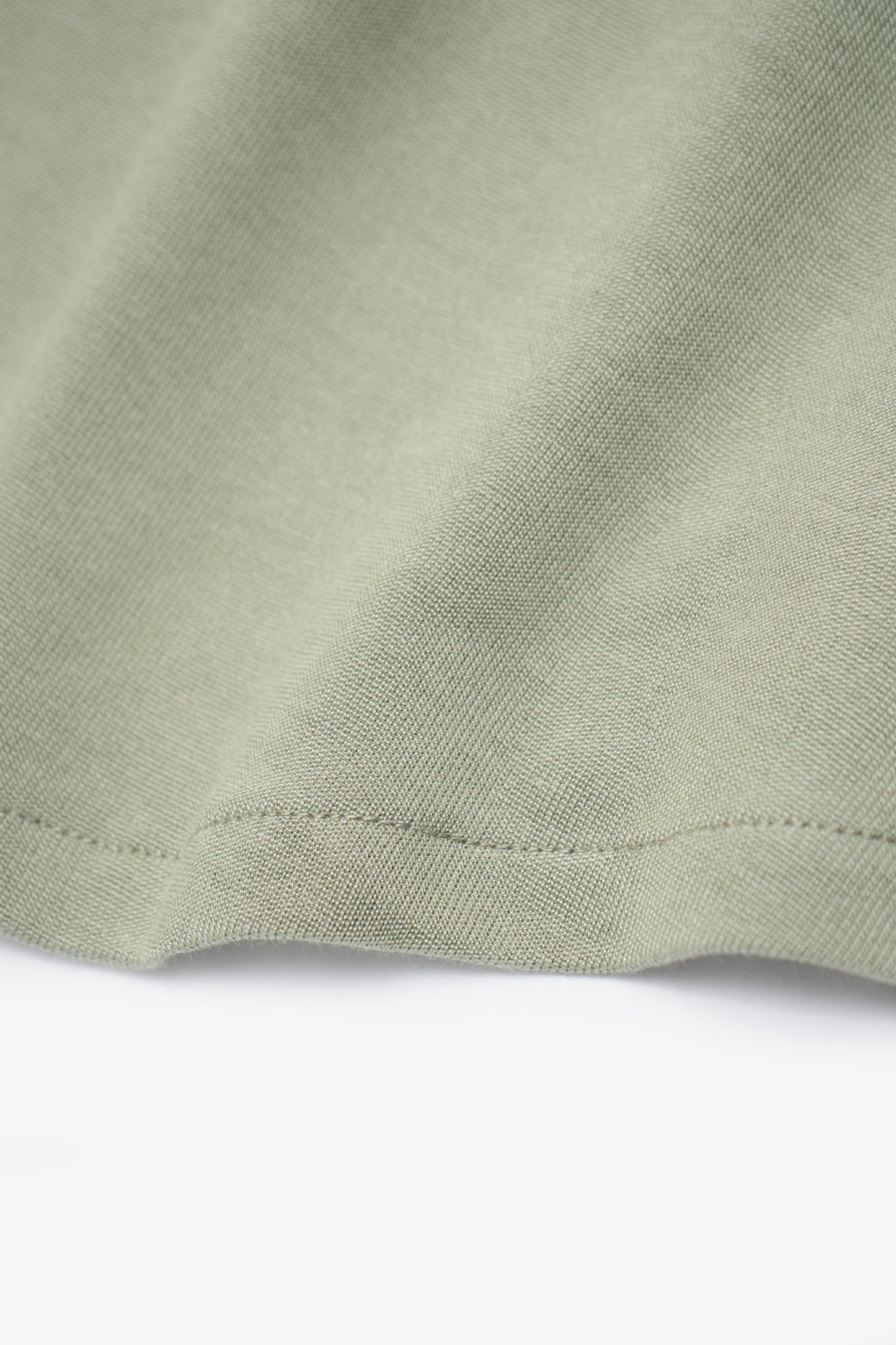 LADY WHITE CO. SS JERSEY BUTTON DOWN - PISTACHIO