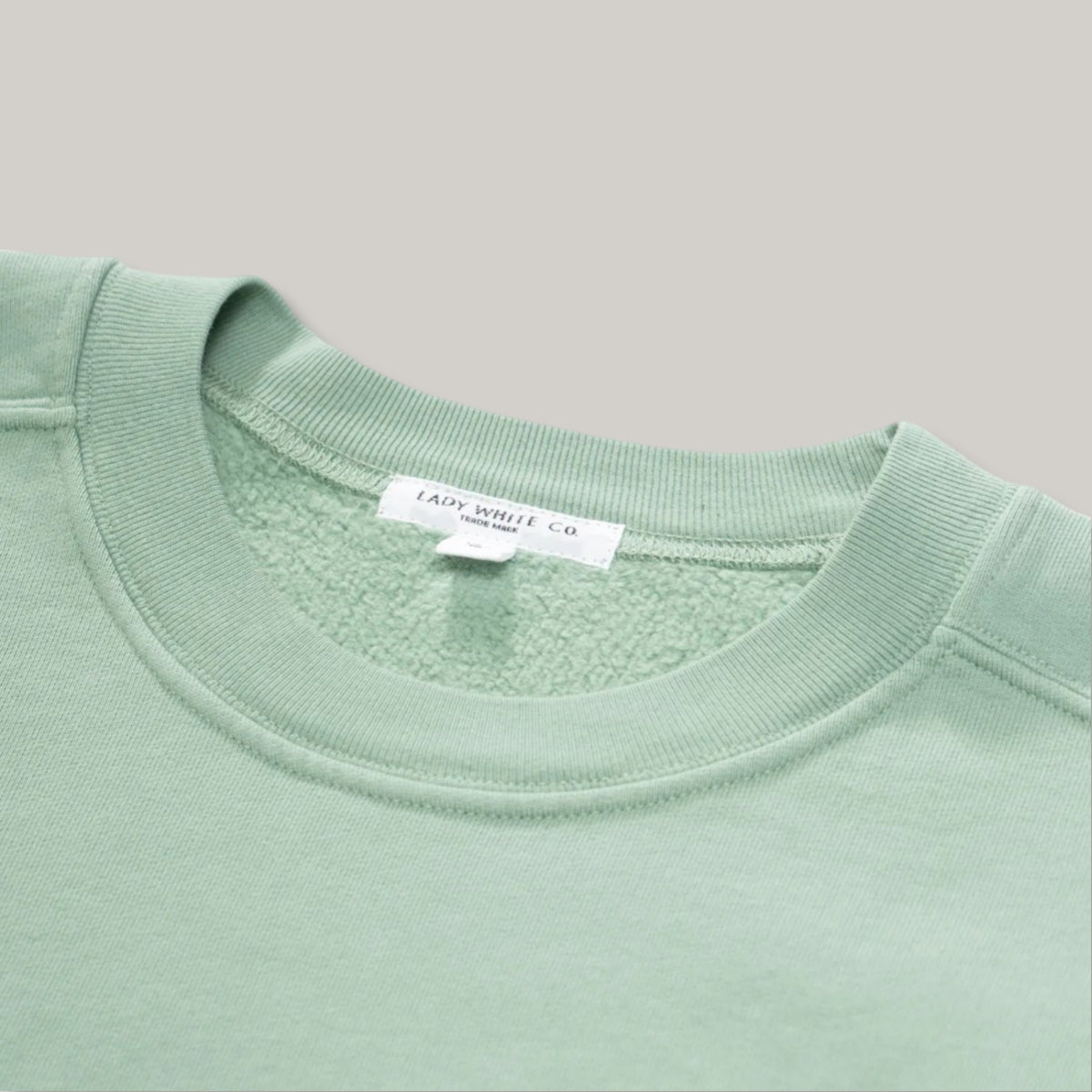 LADY WHITE CO. MINI CREWNECK - INVERNESS GREEN