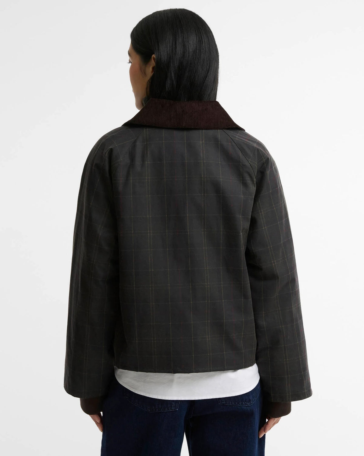 BARBOUR ARLENE WAX CHECK - CLASSIC/ SHADOW CLASSIC