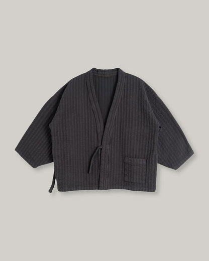 EAT DUST SHOGUN KIMONO - DUTTON JACQUARD - ASPHALT