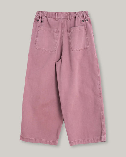 EAT DUST FATIGUE PANTS - DUCK CANVAS - ROSEWOOD