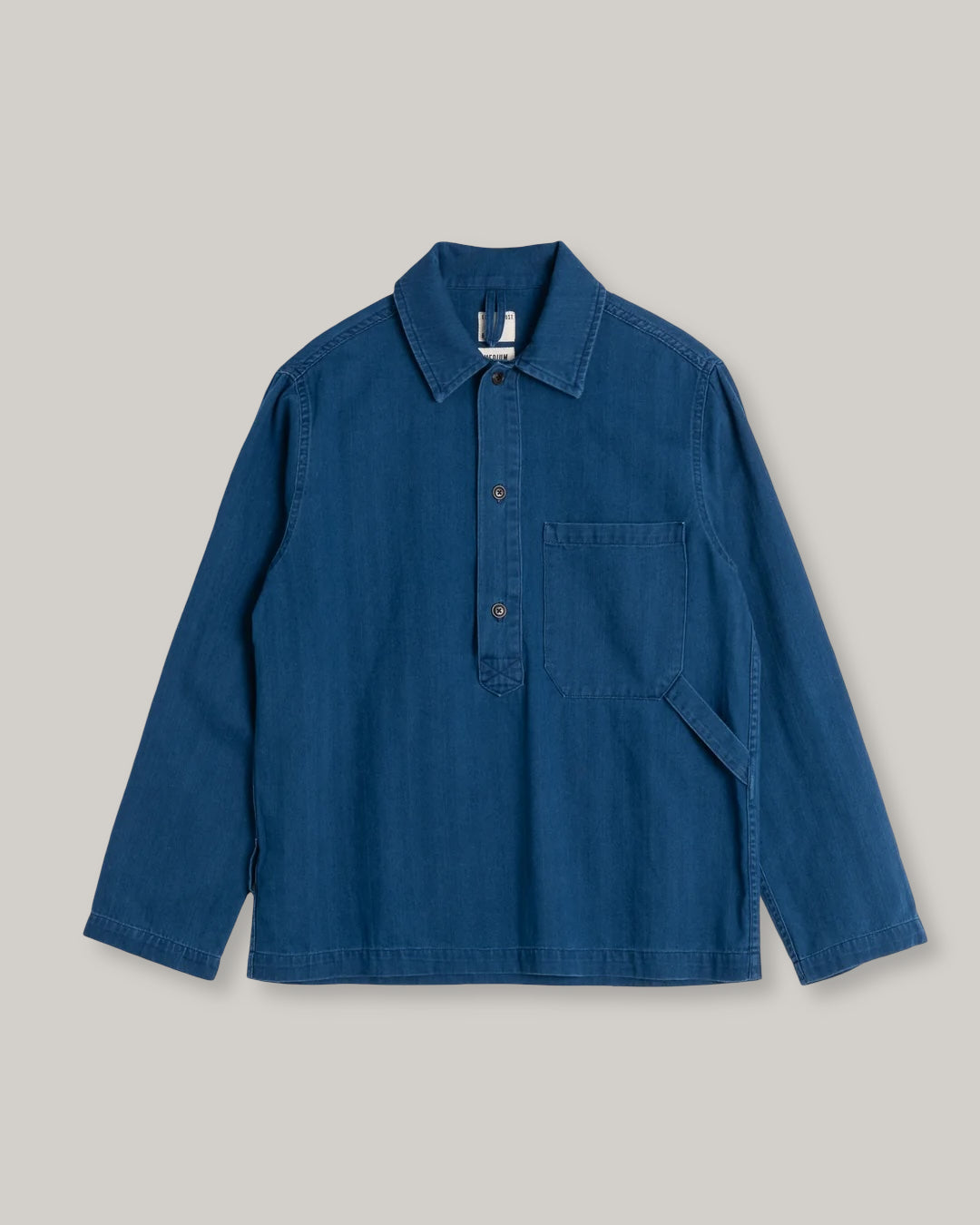 EAT DUST FISHERMAN SHIRT - H.B.T DENIM - BLUE