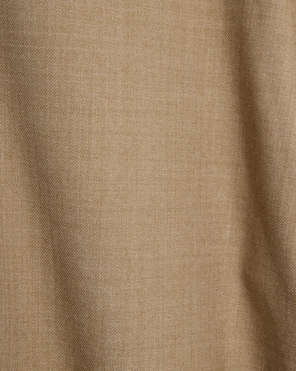 MARKA DOUBLE PLEATED BAGGY TROUSERS - BEIGE