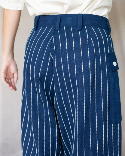 KARDO x W'MENSWEAR MAGGIE PANTS - INDIGO DENIM