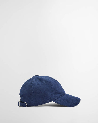 BARBOUR BAYFIELD CORD CAP - BLUE