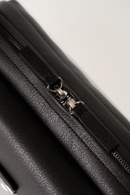 NOTHING WRITTEN PETIT FRAME MINI BAG - DARK BROWNIE