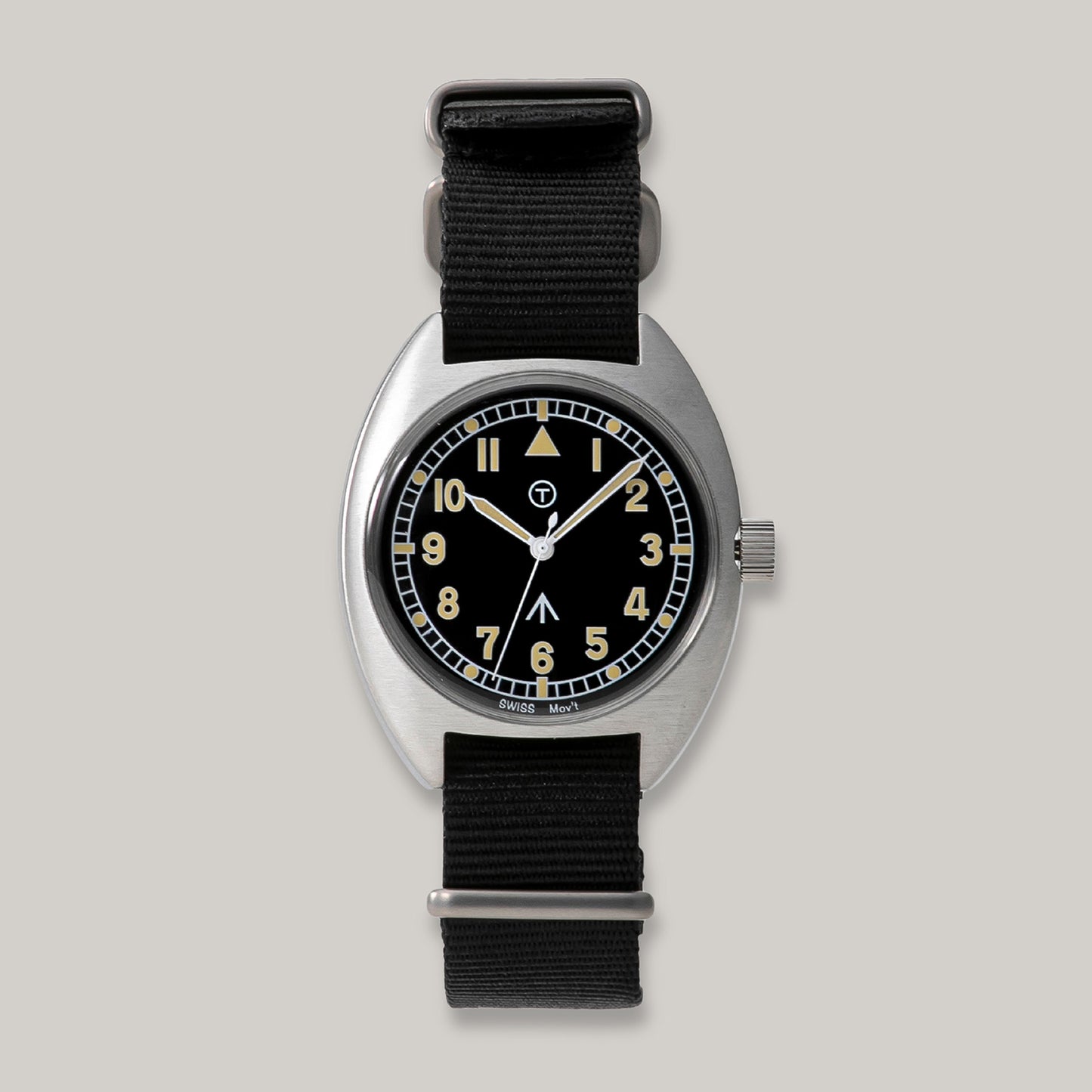 Naval Watch Co. Mil.-02B Royal Air Force type - Grey Strap